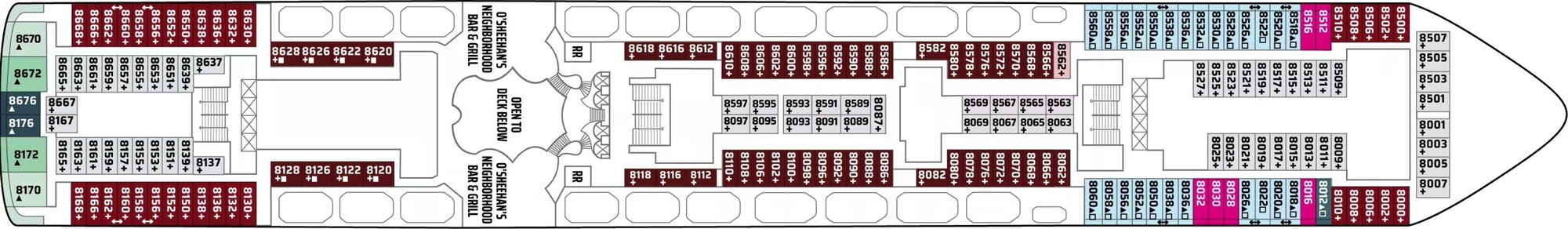 Deck 8 plan